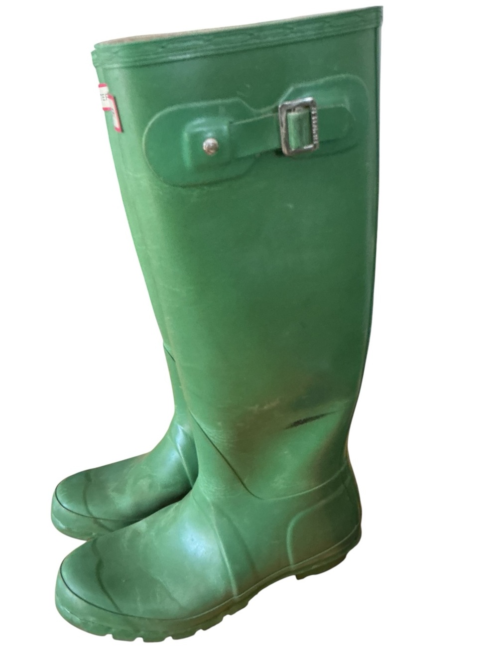 HUNTER Women’s TALL Green Rain Boots